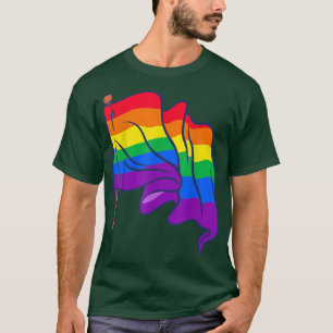 T-shirt Gay pride Égalité Lgbtq Rainbow Flag Droits de l'H