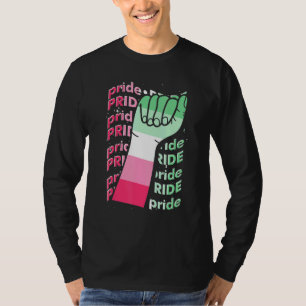 T-shirt Gay pride Fist Abrosexué Flag Prith Mois Lgbt Ab