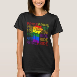 T-shirt Gay pride Fist Bump Lgbt - Lgbtq Lesbian Lgbt Mont
