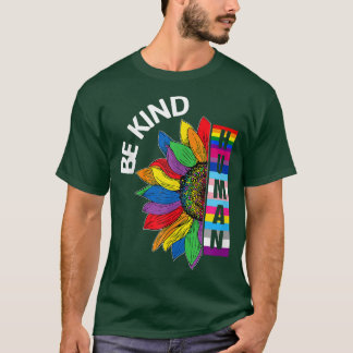 T-shirt Gay pride humain, Arc-en-ciel tournesol genre LGBT