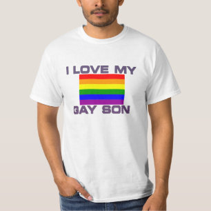 T-shirt Gay pride J'Aime Mon Fils Gay