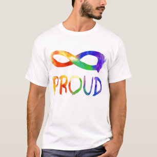 T-shirt Gay pride - pour toujours fier