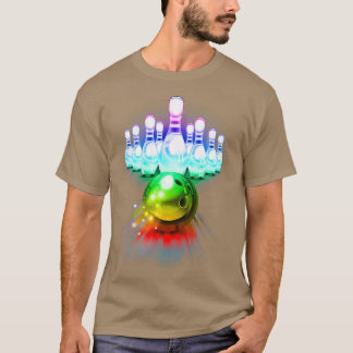 T-shirt Gay Rainbow Matching Team Bowling T