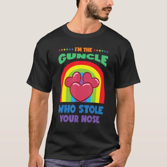 T-shirt Gay Uncle Pride Guncle 11 (Devant)