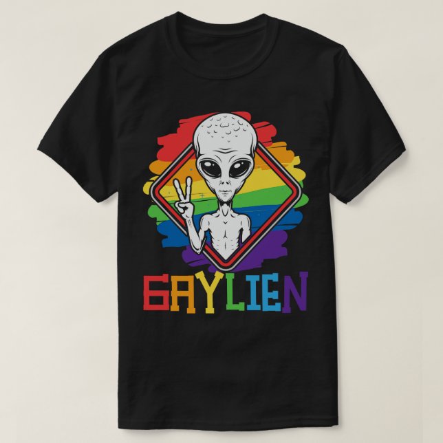 T-shirt Gaylien (Design devant)