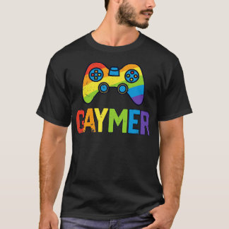 T-shirt Gaymer LGBT Gay pride pour Hommes Femmes Garçons F