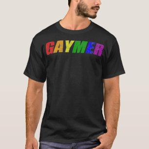 T-shirt Gaymer pour Gay Gamer design LGBTQ Pride _1