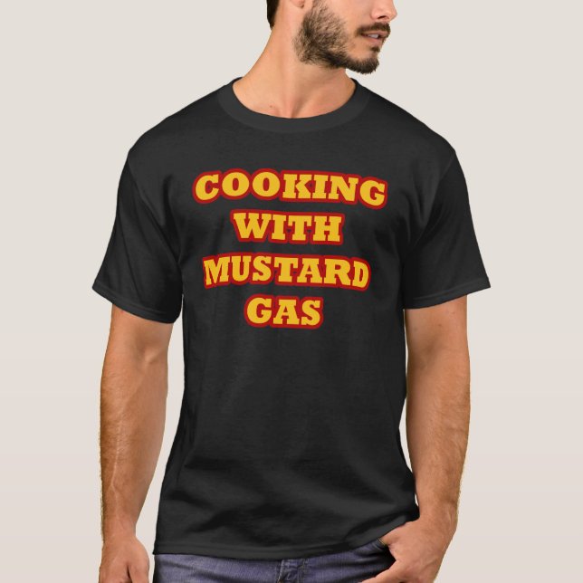 T-shirt Gaz de moutarde (Devant)