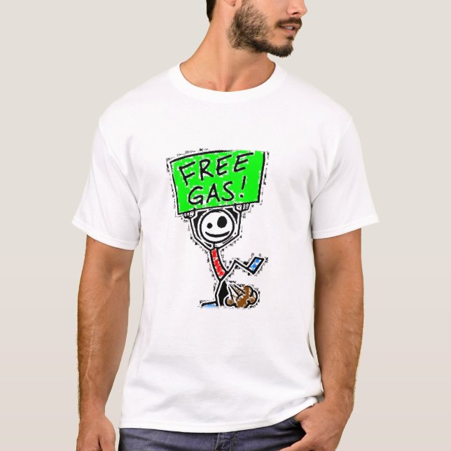 T-shirt Gaz libre (Devant)