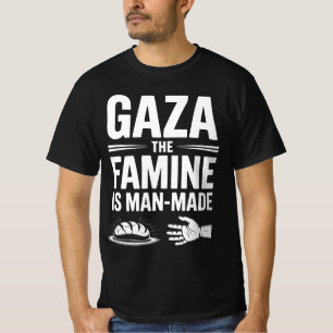 T-shirt Gaza : La famine est d'origine humaine  Politique 