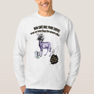 T-shirt Gazelle et café
