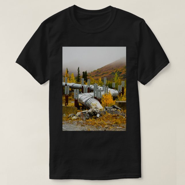 T-shirt Gazoduc Alaska (Design devant)