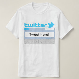 T-shirt Gazouillent votre propre chemise !