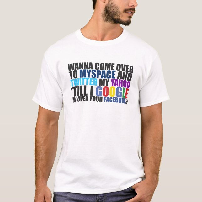 T-shirt Gazouillez mon Yahoo (Devant)