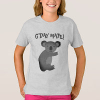 T-shirt G'Day Mate koala australien pour enfants