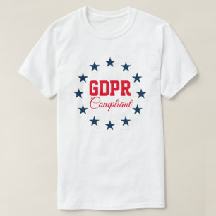 T-shirt GDPR conforme