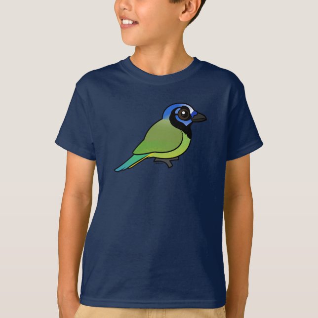 T-shirt Geai vert de Birdorable (Devant)