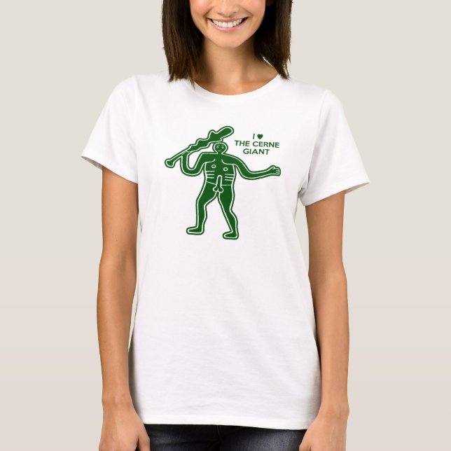 T-shirt Géant de Cerne (Devant)