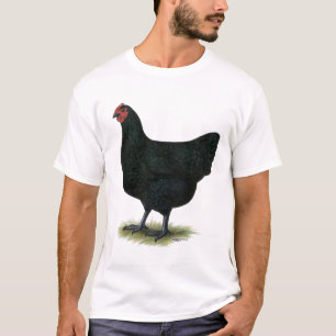 T-shirt Géant du Jersey :  Poule noire
