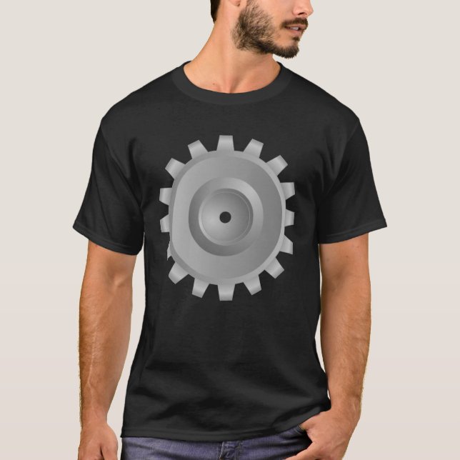 T-shirt Gear gris (Devant)