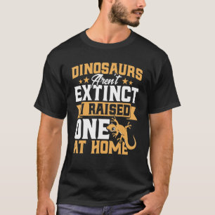 T-shirt Gecko Dinosaures en berceau n'est pas disparu Je s