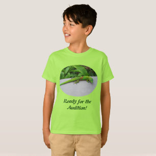 T-shirt Gecko Gold Dust Day prêt pour les enfants Audition