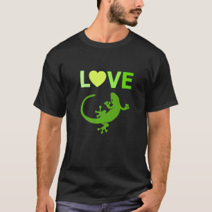 T-shirt Gecko Lover Heart Lot My Cute Gecko Pet Reptile P