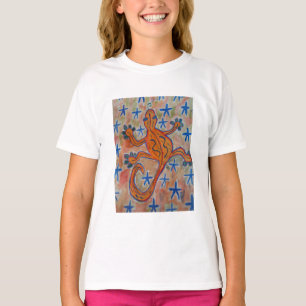 T-shirt Gecko Orange
