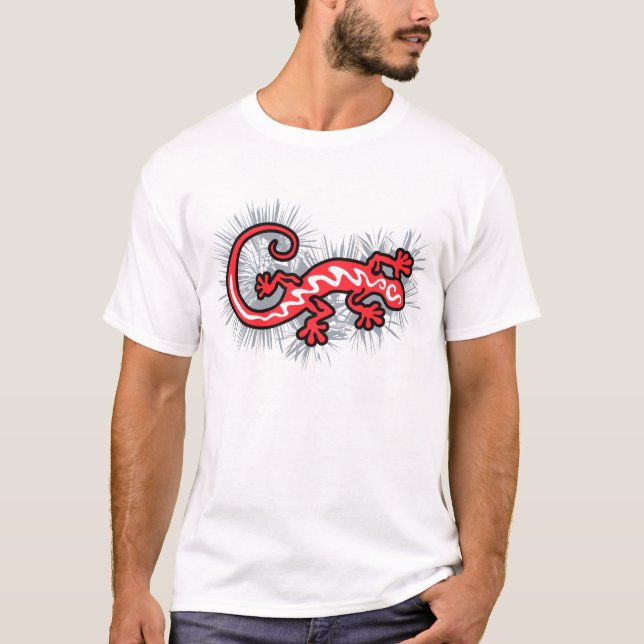 T-shirt Gecko rouge (Devant)
