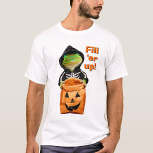 T-shirt Gecko Skeleton