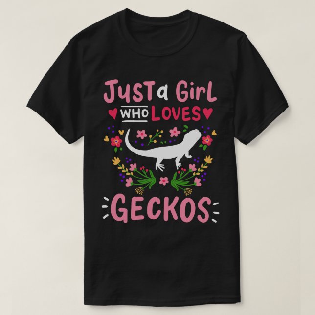 T-shirt Geckos Lizard Gecko Lover (Design devant)