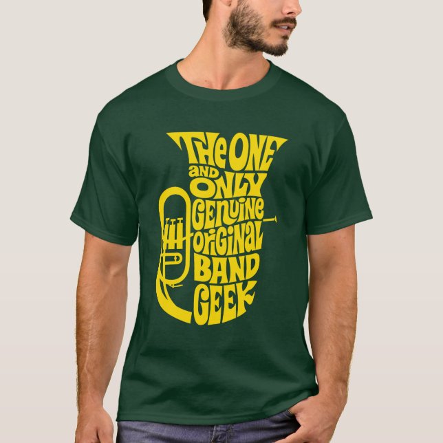 T-shirt Geek de bande (Devant)