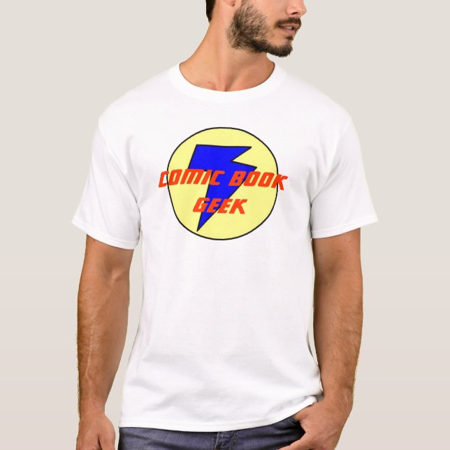T-shirt Geek de bande dessinée - garçon (Devant)