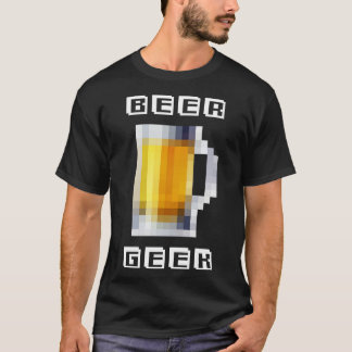T-shirt Geek de bière