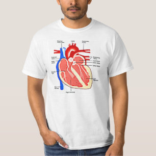 T-shirt Géek de l'anatomie du cœur