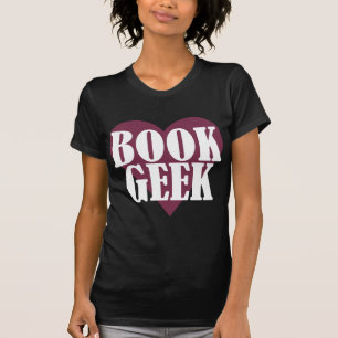 T-shirt Geek de livre