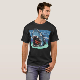 T-shirt Geek de requin