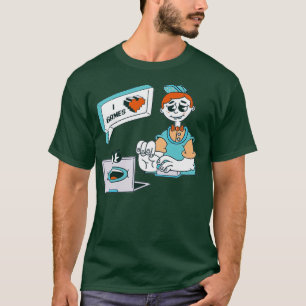 T-shirt Geek gamer