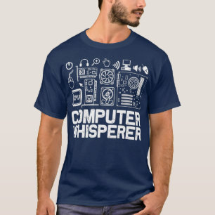 T-shirt Geek informatique Whisperer IT Tech Support Nerds