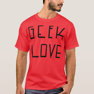 T-shirt Geek Love Livre Vintage Couverture