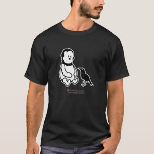 T-shirt Geek Mash Up Poe Ours Et Corbeau Horreur Littératu