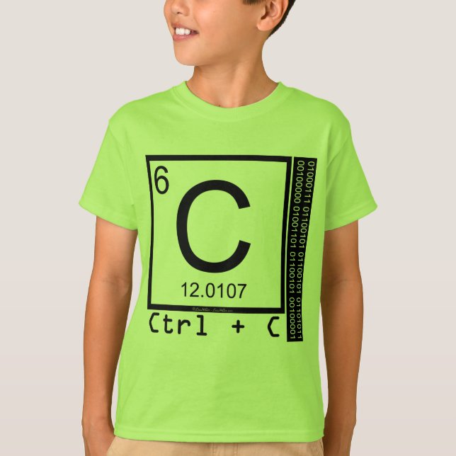 T-shirt Geek Moi ! Copie de carbone (Devant)