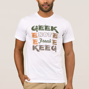 T-shirt Geek pas Freak