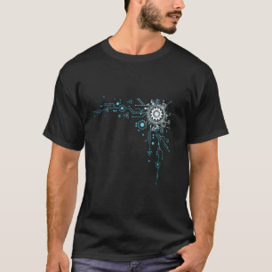 T-shirt Geek technique informatique Ingénieur Nerd Ordinat