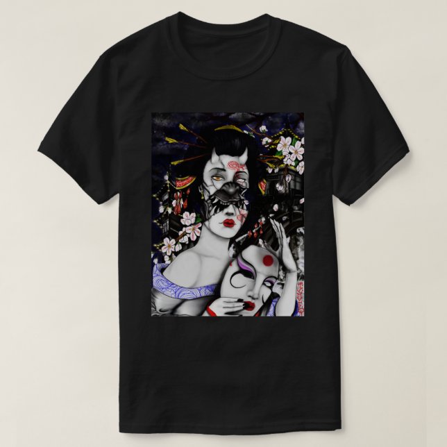 T-shirt Geisha1 (Design devant)