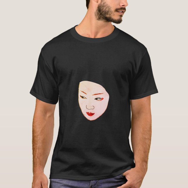 T-shirt Geisha Face (Devant)