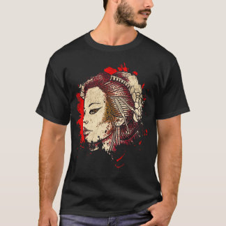 T-shirt Geisha Femme Artiste japonaise 3