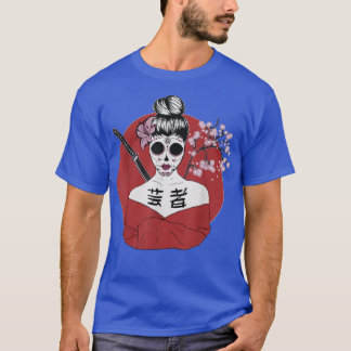 T-shirt Geisha Japon moderne