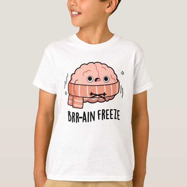 T-shirt Gel cérébral drôle Biologie Anatomie Pun (Devant)