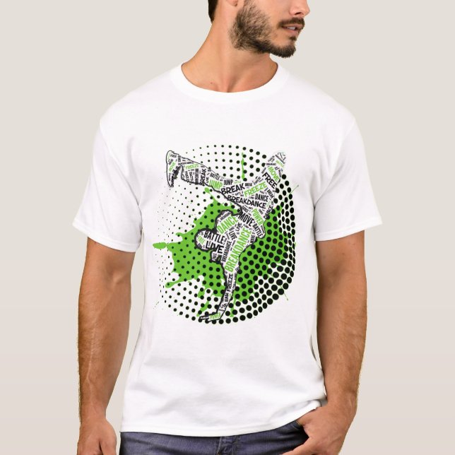 T-shirt Gel fait d'une main de smurf (Devant)